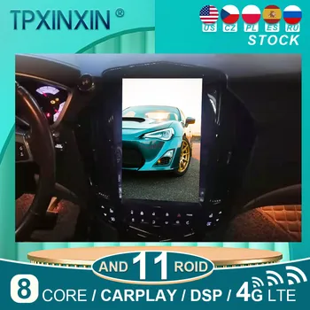 Автомагнитола для Cadillac SRX 2009-2012 Tesla Android 11, стереоприемник 2 din, Центральный мультимедийный плеер, DVD GPS Навигация, CSRPLAY