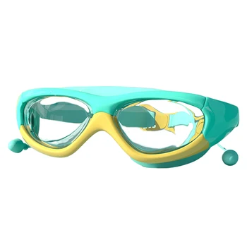 Очки для плавания для детей Мягкие и высокоэластичные очки для плавания для детей, обучающихся безопасному плаванию