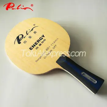 Оригинальная ракетка для настольного тенниса PALIO ENERGY 05 с лезвием (3 + 2 без карбона) Energy-05 с лопаткой для пинг-понга