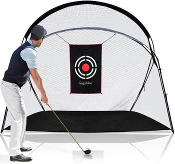 Прочная сетка для игры в гольф Тренировочные сетки для гольфа Тренировочное поле для гольфа на открытом воздухе в помещении с мишенью и сумкой для переноски 10 (L) x7 (H) x5,5 (W) ФУТОВ