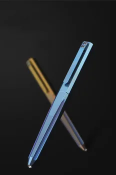 Новая Шариковая ручка из Титанового сплава, Шариковая Гелевая ручка, Карманный инструмент для Разбитого окна EDC