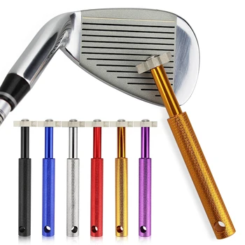 Инструмент для заточки пазов для гольфа, Железная Клиновидная Клюшка для гольфа, Точилка для Пазов, Очиститель, Инструмент для очистки клюшек для гольфа, аксессуары для гольфа