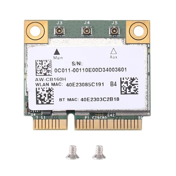 802.11AC 1300 Мбит/с WIFI Беспроводная WIFI BT 4.0 Mini PCI-E Карта Для Azurewave BCM94360HMB WIFI карты