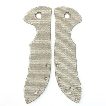 1 Пара Изготовленных на заказ накладок на рукоятку из микарты для складных ножей Emerson Commander Fold Knives Grip Аксессуары для самостоятельного изготовления