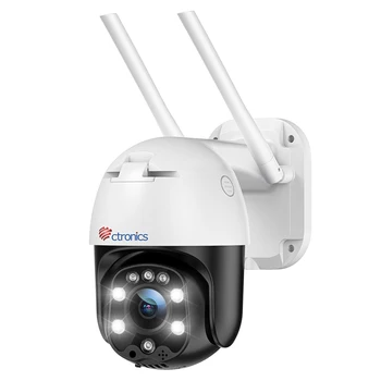 Ctronics WiFi IP-камера 4-КРАТНЫЙ Зум Наружного Ночного Видения 1080P Камера Безопасности PTZ Панорама 360 Автоматический Круиз CCTV Обнаружение Человека