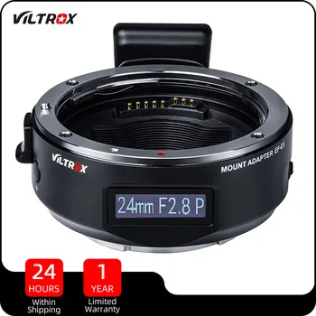 Адаптер объектива Viltrox EF-E5, кольцо Управления Преобразователем автоматической фокусировки для объектива Canon EF EF-S к камере Sony E Mount a6600 a6400 a7 a7r