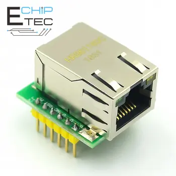 Бесплатная доставка, чип Smart Electronics USR-ES1 W5500, новый преобразователь SPI в LAN/Ethernet, модуль TCP/IP