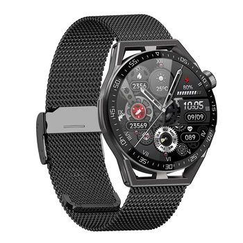 Смарт-часы GT3 Pro с управлением NFC, Беспроводное зарядное устройство, Двойной вызов BT, воспроизведение музыки, датчик кислорода в крови, GPS-трекер, Мужские умные часы