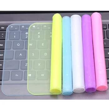 15-17 дюймов, водонепроницаемая пылезащитная мягкая силиконовая клавиатура, защитная пленка для клавиатуры, чехол для ноутбука, пленка для клавиатуры