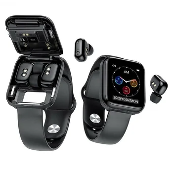 2023 Новая гарнитура smart watch two-in-one X5 обновленной версии ультратонкий 1,69 полноэкранный большой экран IP67 с водонепроницаемым металлическим корпусом