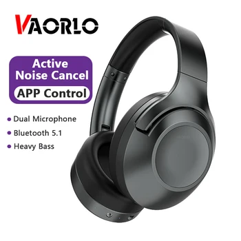 Беспроводные наушники VAORLO APTX HD с активным шумоподавлением, наушники Bluetooth 5.1 High для Android, Hi-Fi Стерео, тяжелый бас