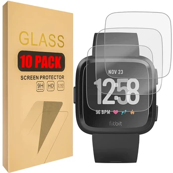 10 шт. Закаленное стекло для Fitbit Versa 2 Versa Lite, защитная пленка от царапин, аксессуары для умных часов Fitbit Versa
