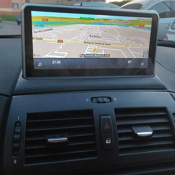 Головное устройство с сенсорным экраном 10,25 дюйма для BMW X3 E83 2004-2009 Android 11, автомагнитола, GPS-навигация, мультимедийный плеер Apple CarPlay
