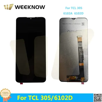 Оригинальный ЖК-дисплей смартфона для системы отображения TCL 305 + Замена дигитайзера сенсорного экрана для 6102A 6102D