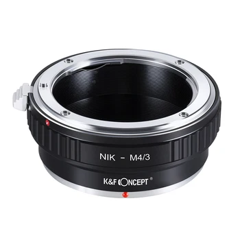 Переходное кольцо для крепления объектива K & F Concept для объектива Nikon F AI к корпусу камеры Olympus Panasonic Micro 4/3 M4/3