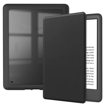 Для Kindle Paperwhite 6 '8 Дюймов 2021 Выпущена Силиконовая Акриловая Прозрачная Задняя Крышка для Kindle Paperwhite 5 M2L3EK для Чтения электронных книг