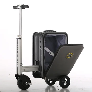 Бесплатная доставка в США Airwheel Умный Ездовой чемодан, чехлы для багажа, Электрический Телескопический Мотороллер SE3 S
