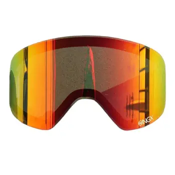 Однослойные Двухслойные Противотуманные линзы для лыжных очков Сменные линзы для лыжных очков ночного и дневного видения для модели NG6