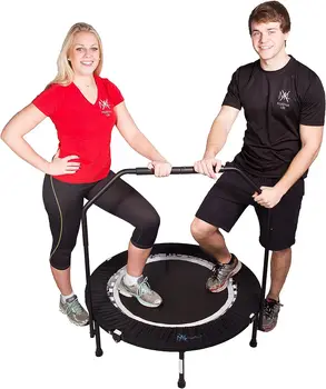 Life Bounce & Burn Складной крытый мини-батут Rebounder USA для взрослых | Интересный способ похудеть и сохранить физическую форму! Plus Reboundi
