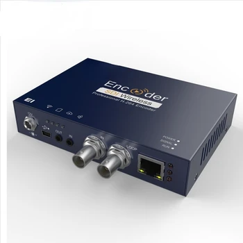Проводной SD HD 3G SDI-IP кодировщик для прямой трансляции