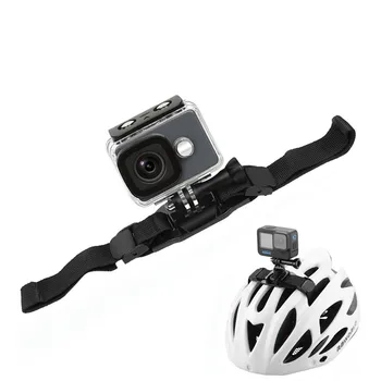 Вентилируемое Крепление на ремешок шлема для GoPro Hero 11/10/9/8/7/6 DJI Osmo Action Insta360 X2 3 Регулируемое Для Крепления велосипедного шлема GoPro