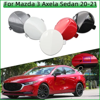 Для Mazda 3 Axela Седан 2020-2021 Авто Задний Бампер Буксировочный Крюк Крышка Крышка Буксировочный Крюк Ушко Для Буксировки Прицепа Крышка Корпуса Отделка Корпуса