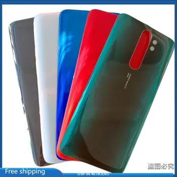 Для Xiaomi Redmi Note 8 Pro Задняя крышка батарейного отсека Redmi Note8 Pro Задняя стеклянная дверь Корпус Запасные части