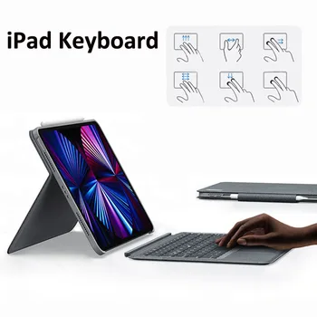 Чехол Magic Keyboard для iPad Pro 11 Pro 12.9 10.5 10.2 7/8/ 9th Air 4/5 10.9 Ультратонкая беспроводная клавиатура с магнитной отдельной крышкой